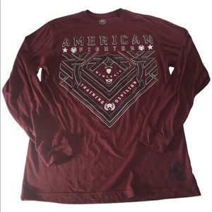 Men’s American Fighter Shirt XL Fits Like Large NWOT Buckle